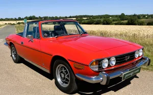 Triumph Stag with O/d & hardtop